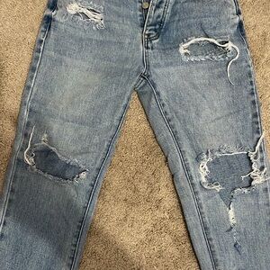 PacSun Light Blue Distressed Jeans